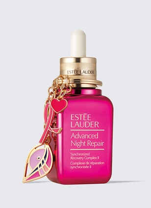 Advanced Night Repair with Pink Ribbon Keychain